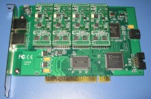 photo digium 8 port bri analog hybrid card